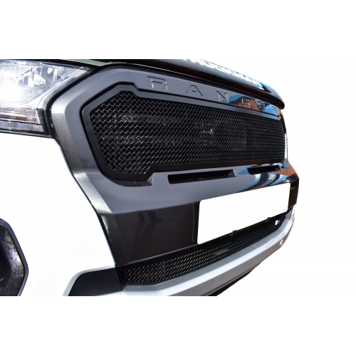 Zunsport Ford Ranger MK7 (T8) - Front Grille Set - Black Finish (2019 - )