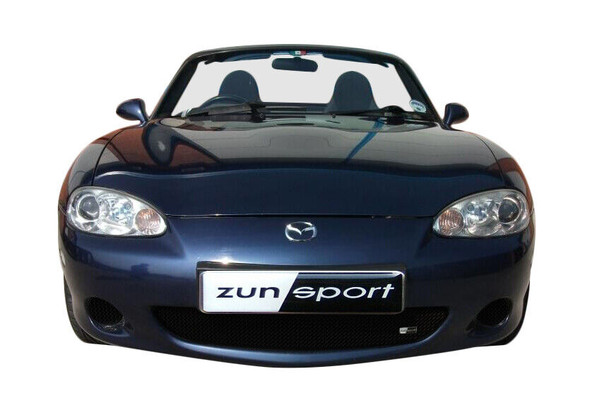 Zunsport Mazda MX5 Mk2.5 - Front Grille Set - Black finish (2001 to 2005)