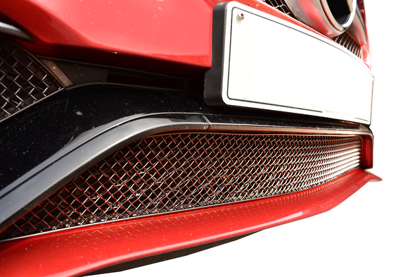 Zunsport Mercedes AMG C63 (W205) - Lower Grille - Silver Finish (2016 - 2018)