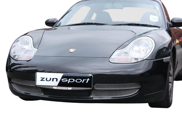 Zunsport Porsche Carrera 996 (Manual/Tiptronic) - Outer Grille Set - Silver finish (1997 to 2002)
