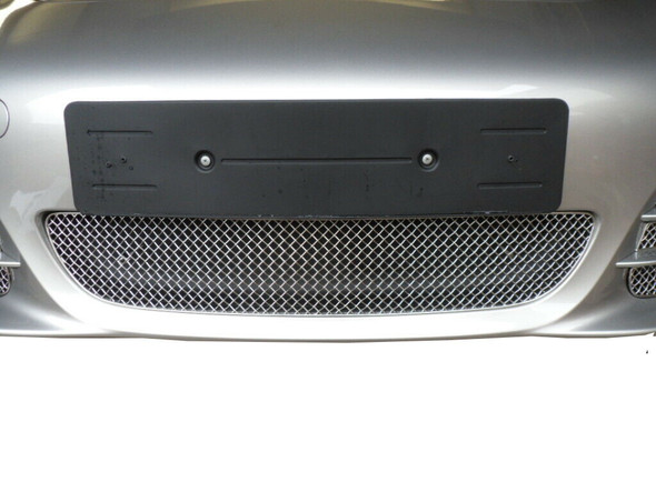 Zunsport Porsche Boxster 981 - Centre Grille - Silver finish (2012 to 2016)