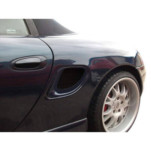 Zunsport Porsche Boxster 986 - Side Vent Set - Black finish (1996 to 2004)