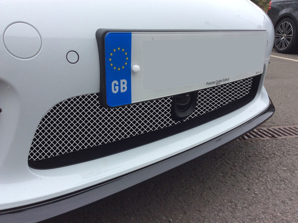 Zunsport Porsche 991 Turbo Gen1-Full Grille Set (Without Parking Sensors)(ACC) - Silver Finish (2013 to 2015)