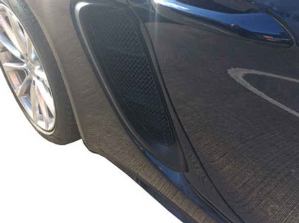 Zunsport Porsche 718 Boxster S And Cayman S - Side Vent Grille Set (2016 to 2019)