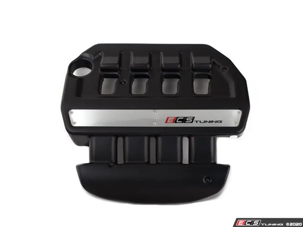 ECS Tuning Matte Black Battery Cover Kit - MQB