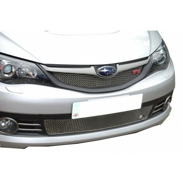 Zunsport Subaru Impreza STi 2008 MY - Full Grille Set - Silver finish (2008 to 2010)