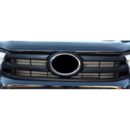 Zunsport Toyota Hilux (AN120 / AN130) - Upper Grille Set - Silver Finish (2015 - )