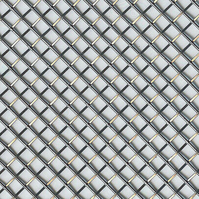 Zunsport Grille Mesh Size 1: 540mm x 230mm  - Silver finish