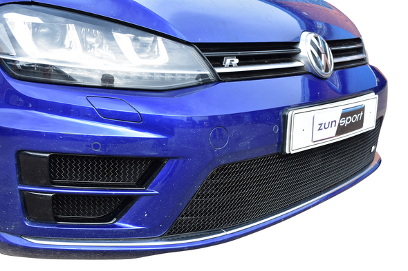 Zunsport VW Golf R MK7 - Front Grille Set - Black Finish (2012 - 2015)