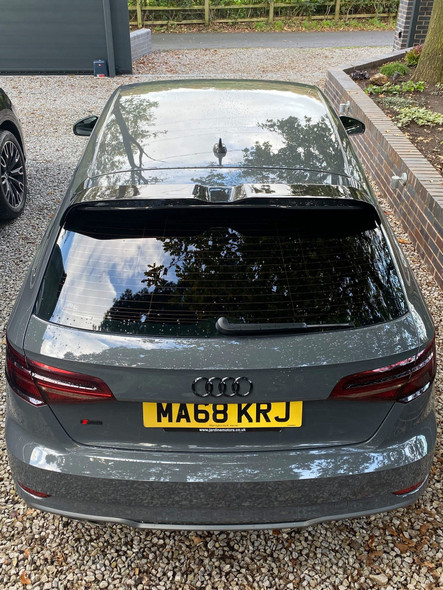 Audi A3/S3/RS3 8V Sportback Carbon / FRP Rear Spoiler