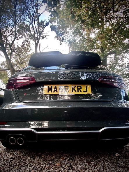 Audi A3/S3/RS3 8V Sportback Carbon / FRP Rear Spoiler