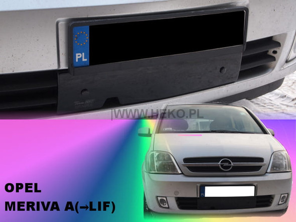 Team Heko Wind Deflectors - Vauxhall/Opel MERIVA A 2006 - 2010 (>LIF ) (Lower)