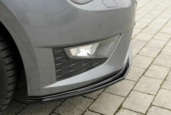 Rieger Front Splitter Gloss Black - Leon FR & Cupra (2013-17)