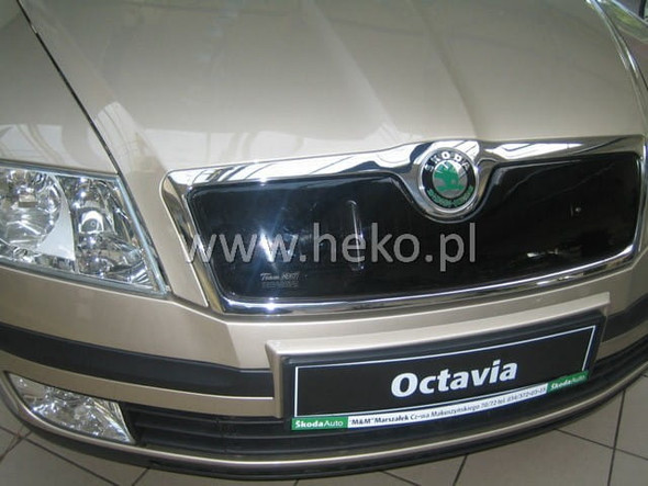 Team Heko Winter Cover - SKODA OCTAVIA II 2004 - 2007 (Upper Grille)