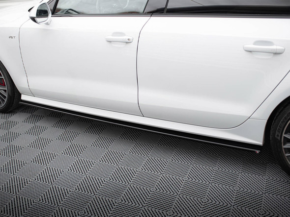 Maxton Design Front Splitter Audi S7 / A7 S-Line C7 Fl