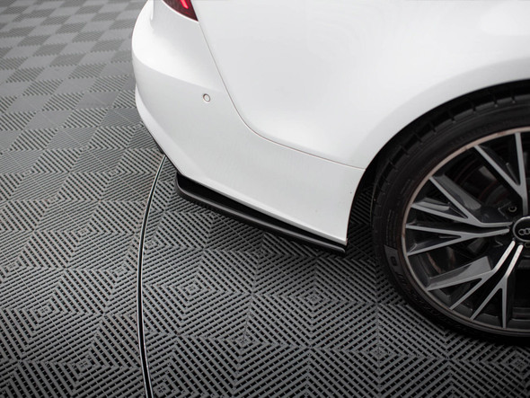 Maxton Design Side Skirts Diffusers Audi S7 / A7 S-Line C7 Fl