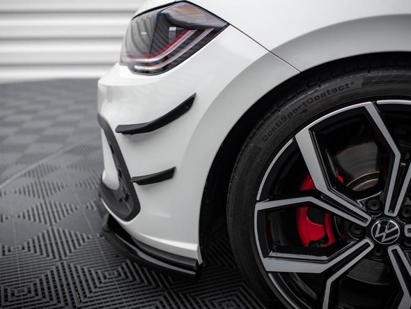 Maxton Design Front Bumper Wings (Canards) BMW 1 M-Pack / M140i F20 Facelift