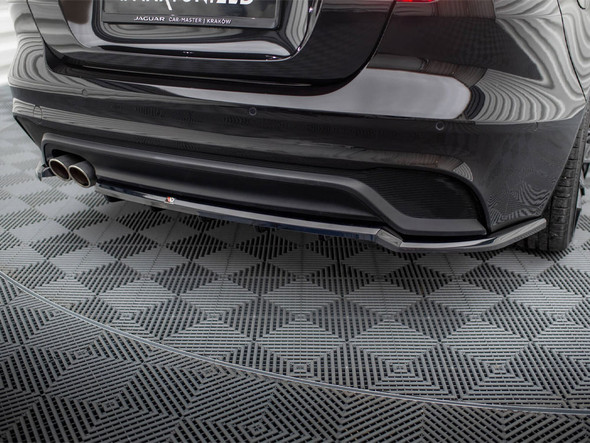 Maxton Design Rear Splitter (Vertical Bars) V.2 BMW 5 / i5 M-Pack G60