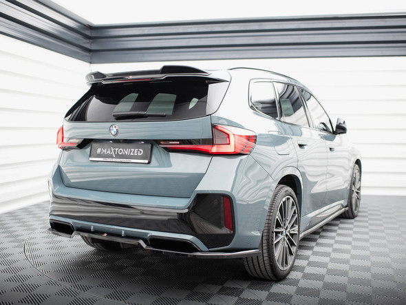 Maxton Design Central Rear Splitter (Vertical Bars) BMW X1 M-Pack U11