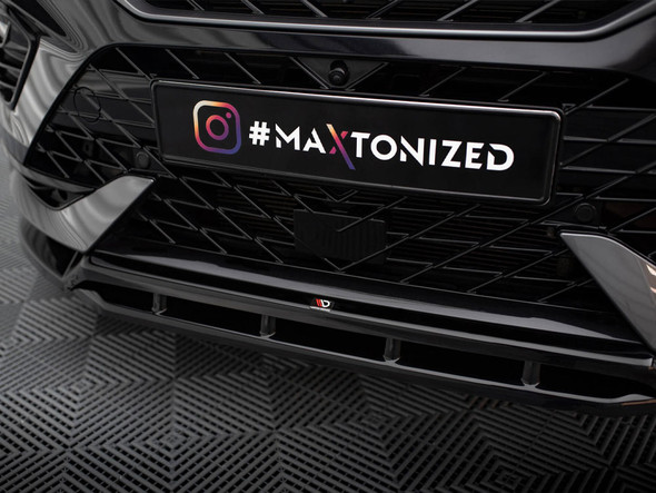 Maxton Design Central Rear Splitter (Vertical Bars) BMW X5 M-Sport G05