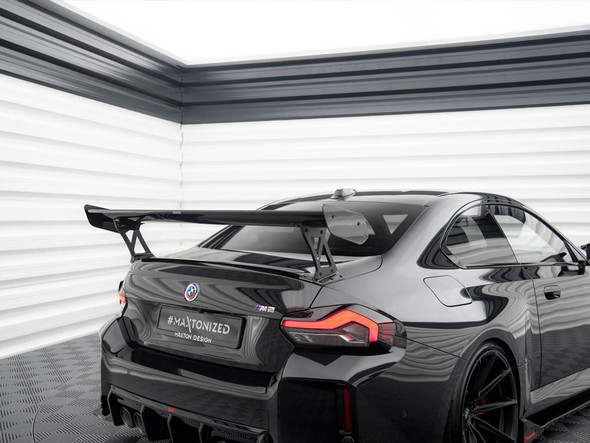 Maxton Design Carbon Fiber Spoiler + LED Light BMW M2 G87 / M240i / 2 M-Pack / 2 Standard G42