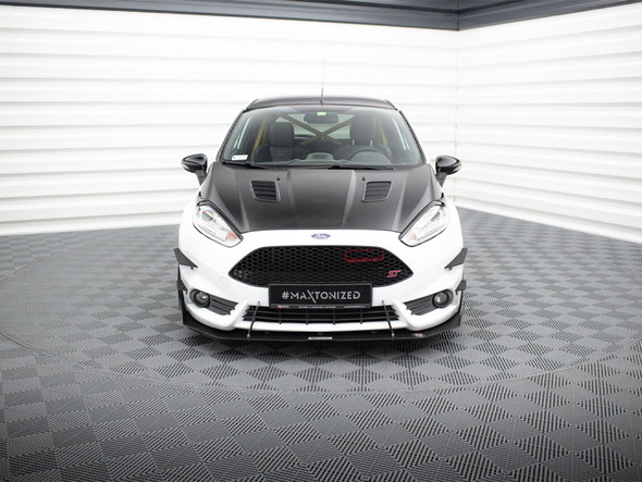 Maxton Design Front Racing Splitter V.2 Fiesta St Mk7 Facelift