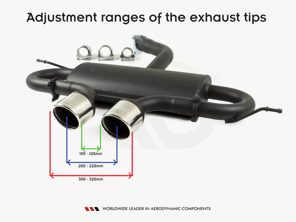 Maxton Design Rear Valance Ford Focus ST Mk3 FL (RS-Look)