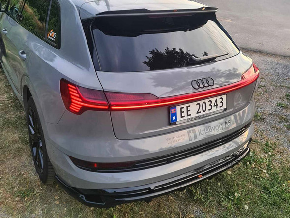 Maxton Design Central Rear Splitter (Vertical Bars) Ford Kuga ST Mk1