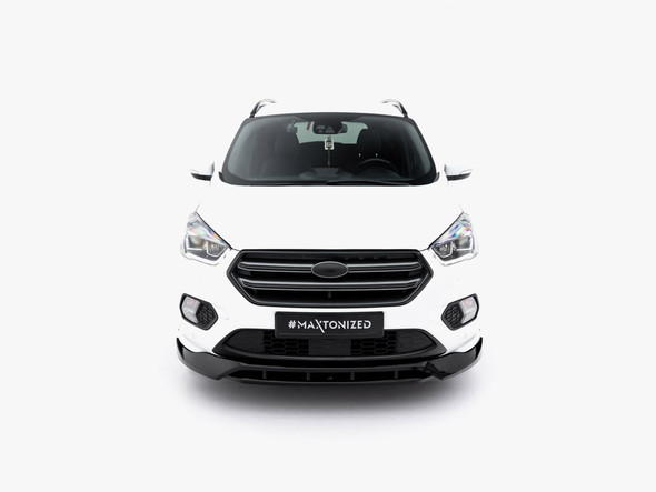 Maxton Design Central Rear Splitter (Vertical Bars) Ford Kuga St-Line Mk2