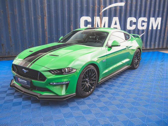 Maxton Design Street PRO Side Skirts Diffusers V.1 Ford Mustang GT Mk6 Facelift