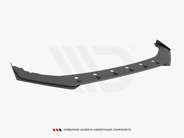 Maxton Design Central Rear Splitter (Vertical Bars) V.2 Honda Civic Type-R Mk 11