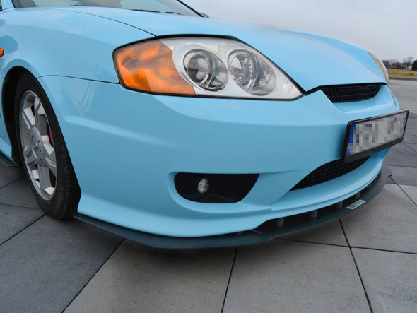 Maxton Design Front Racing Splitter Hyundai Tiburon (Coupe) MK2 Facelift (2005-2008)