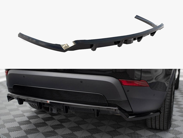 Maxton Design Central Rear Splitter (Vertical Bars) Land Rover Discovery HSE Mk5