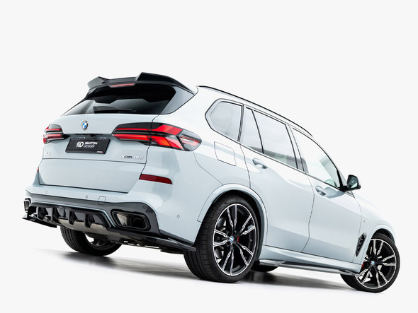 Maxton Design Rear Splitter (Vertical Bars) Mercedes-AMG CLA 45 C117 Facelift