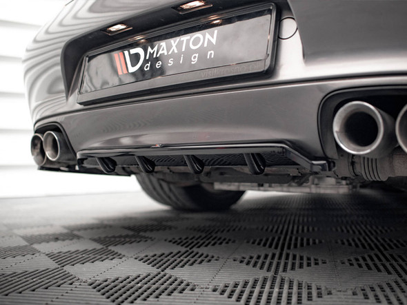 Maxton Design Rear Splitter (Vertical Bars) Mercedes AMG GT 63S 4-door Coupe Aero