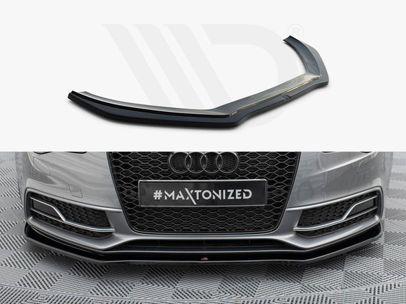 Maxton Design Front Splitter V.2 Audi S5 / A5 S-Line 8T Facelift