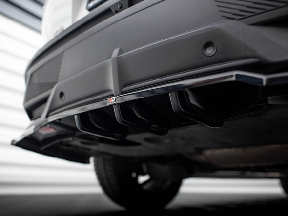 Maxton Design Rear Splitter Porsche Cayenne SUV / Coupe Mk3 Facelift