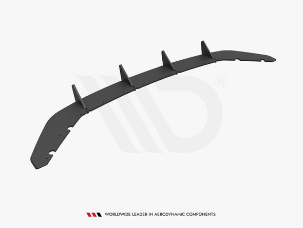 Maxton Design Rear Splitter (Vertical Bars) Seat Leon Hatchback Mk3