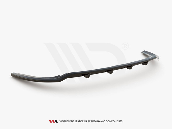Maxton Design Rear Splitter (Vertical Bars) Skoda Enyaq IV