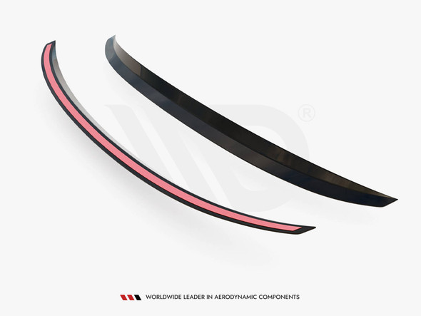 Maxton Design Rear Splitter (Vertical Bars) Skoda Fabia Estate Mk3