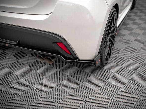 Maxton Design Rear Splitter V.2 (Vertical Bars) Toyota Yaris Mk4