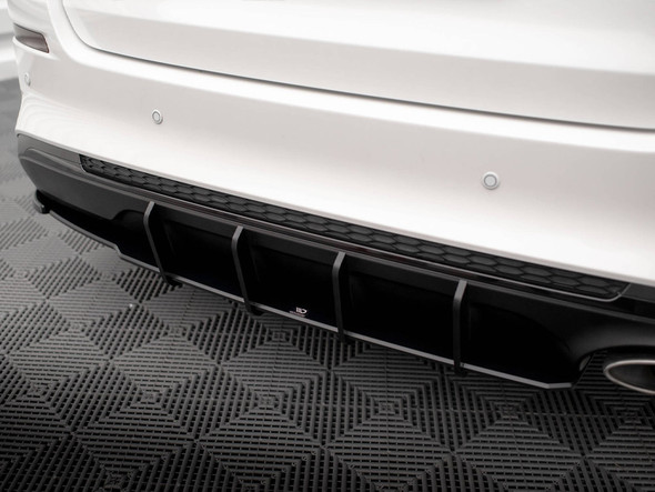 Maxton Design Rear Splitter (Vertical Bars) Volvo V90 / S90 R-Design Mk2