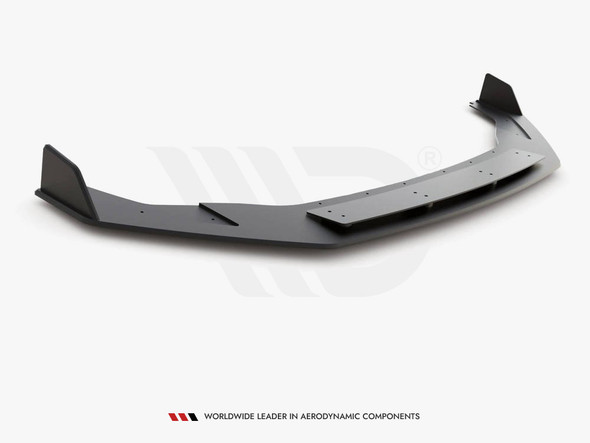 Maxton Design Street PRO Front Splitter Volkswagen Golf R / R-Line Mk7 Facelift