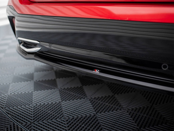 Maxton Design Rear Splitter (Vertical Bars) Volkswagen Touareg Mk2