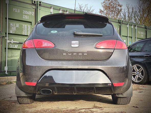 Seat Leon MK2 FR Pre Facelift - Finned Diffuser