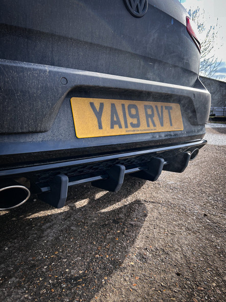 Volkswagen Golf MK7.5 R - Diffuser Fins