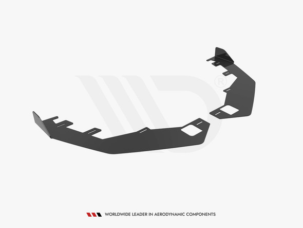 Maxton Design Street PRO Rear Side Splitters + Flaps Audi RS3 Sportback 8Y