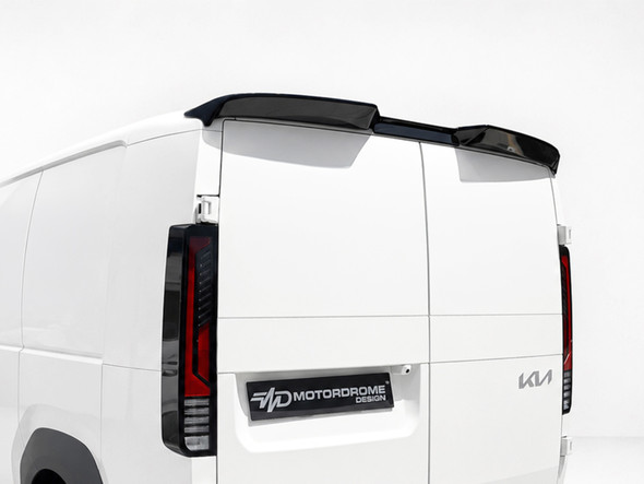 Motordrome Roof Spoiler Barn Doors Kia PV5 Cargo