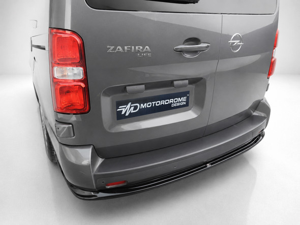 Motordrome Rear Splitter Citroen Jumpy / Space Tourer, Fiat Scudo, Opel Vivaro / Zafira Life, Peugeot Expert / Traveller, Toyota Proace L3 Mk3