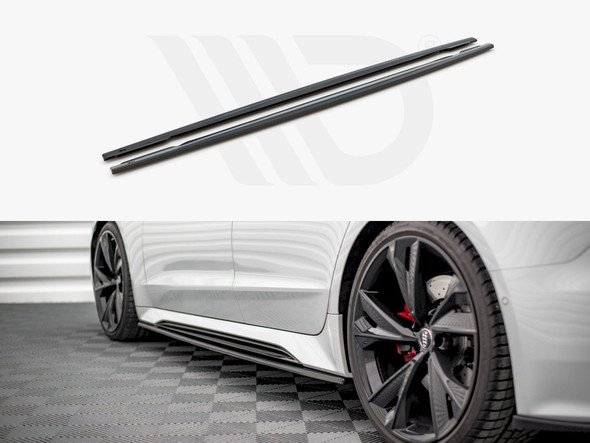 Maxton Design Side Skirts Splitters V2 Audi Rs6 C8 / Rs7 C8 (2019-)